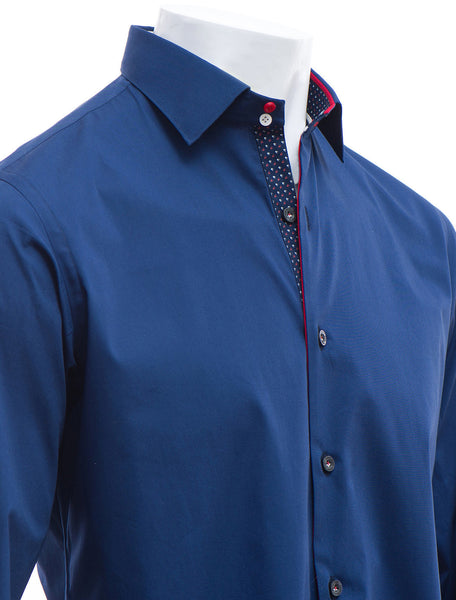 NAVY SPORTS SHIRT