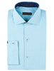 TURQUOISE BLUE SMART-CASUAL SHIRT