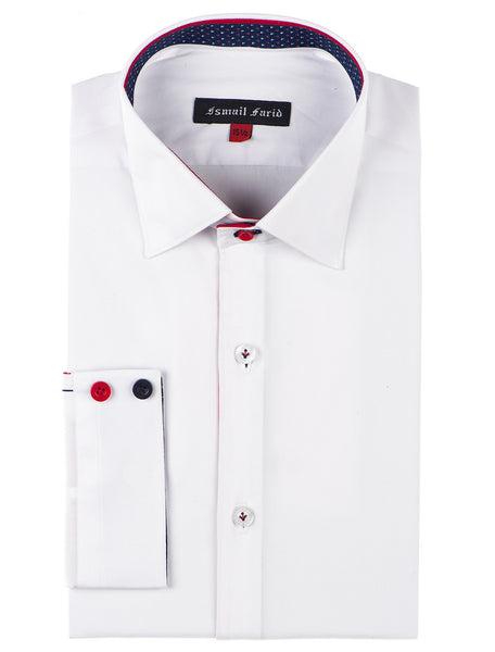 WHITE DESIGN SHIRT
