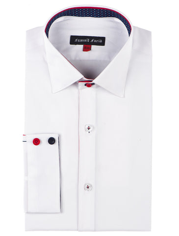 WHITE DESIGN SHIRT