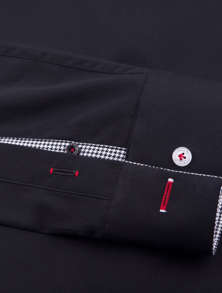 BLACK SPORTS SHIRT (CUF)