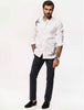 WHITE EMBROIDERED