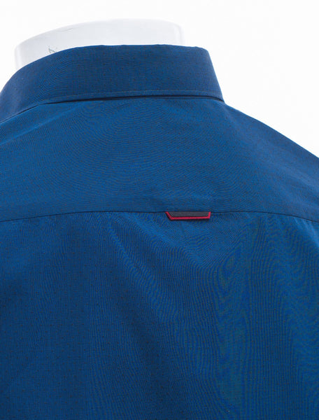 BLUE DOBBY DRESS SHIRT