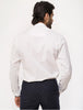 WHITE FRONT EMBROIDED SHIRT