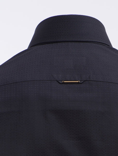 BLACK DETAILED SHIRT