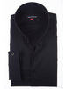BLACK MANDARIN COLLAR SHIRT