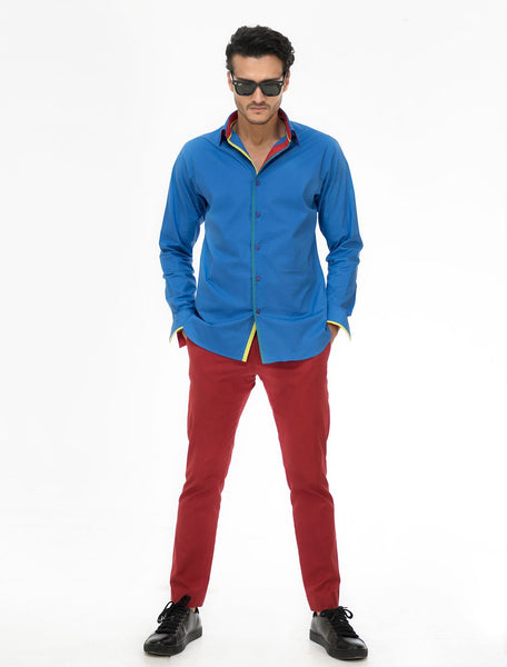 BLUE SPORT SHIRT