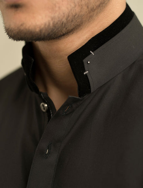 BLACK SHALWAR KAMEEZ