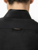 BLACK COTTON SILK KURTA PAJAMA