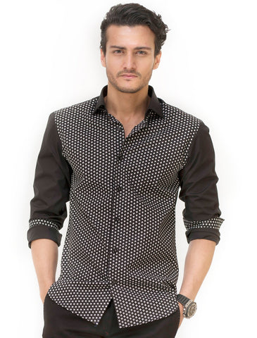 BLACK FLORAL SHIRT